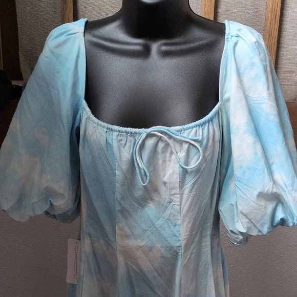 🍋✨ NWT Selkie Head In The Clouds Day Dress Size L - Picture 3 of 7